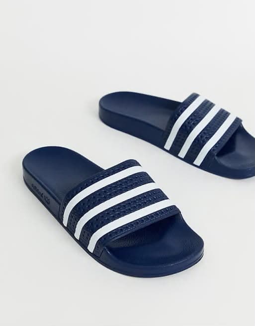 Adidas Adilitte Slides Blue & White featured view